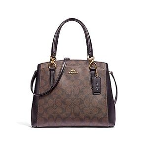 AUTHENTIC MINETTA CROSSBODY IN SIGNATURE CANVAS (COACH F39741)